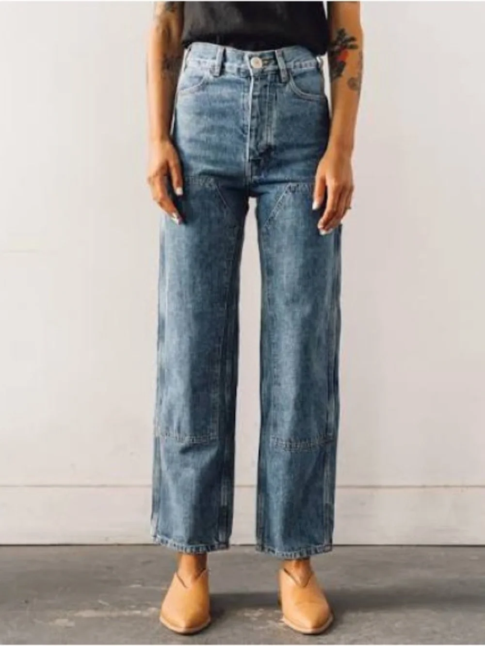 Jesse Kamm Patchfront Hand Pant Cowboy Blue